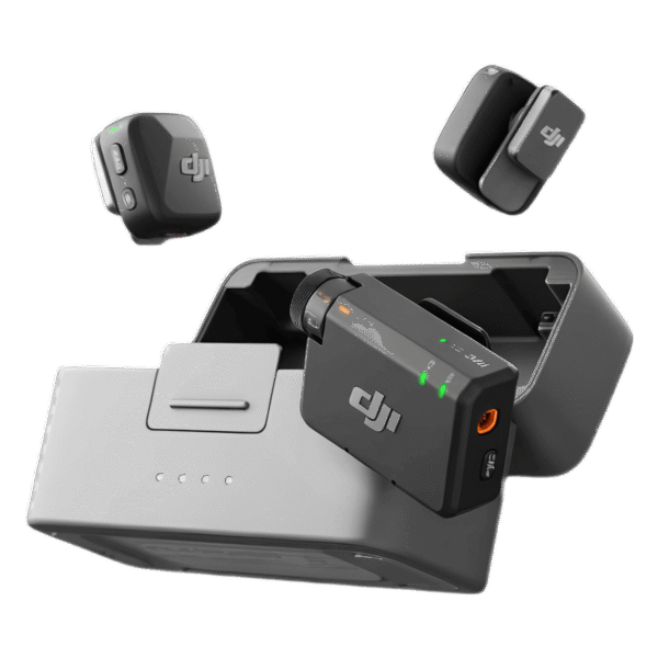 DJI Mic Mini – Microfone Sem Fio Profissional | Áudio Limpo para Vídeos, Entrevistas e Conteúdo Digital